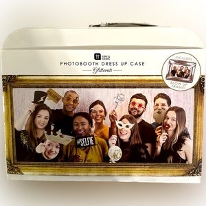 Photo Booth Dress-up Case for wedding parties engagement shower bride groom